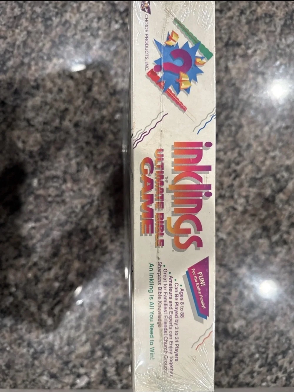 Inklings- The Ultimate Bible Game! Great For Families! NEW/SEALED! Vintage 1992‎